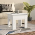 thumbnail image 1 of vidaXL Coffee Table High Gloss White 55x55x42 cm Engineered Wood, 1 of 4