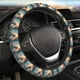 thumbnail image 5 of Balery Forest Lake White Horse Fundas elásticas antideslizantes para volante, funda protectora universal para hombre y mujer, 15 pulgadas, accesorios para coche., 5 of 6