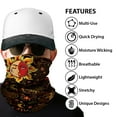 thumbnail image 3 of WIRESTER Bandana Seamless Tube Mask, Headwear, Scarf for Wear Face Coverings, Running, Cycling, Fishing, UV Protection - Celestial Sun Moon and Stars, 3 of 6