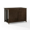 thumbnail image 5 of Rustic Dog Crate Credenza - Stylish Pet Furniture, Freestanding Dog Kennel, Brown Finish, 25"L x 42"W x 30"H, 5 of 10