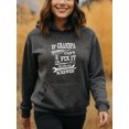 thumbnail image 3 of Graphic Grandpa Sayings Hoodie for Men and Women, Unisex Pullover Hooded Sweatshirt, Comfortable Cotton Poly Blend, Grandpa Gift Casual Outfit, 3 of 5
