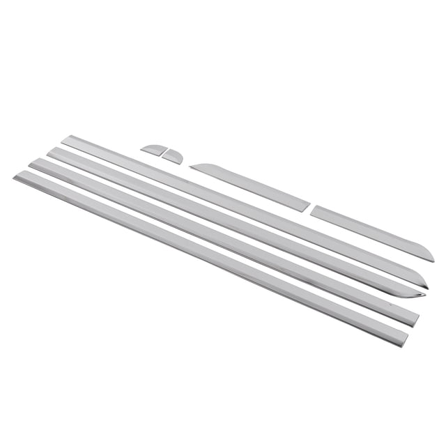Tira para panel de carrocería de automóvil, 8 piezas, moldura para decoración exterior de carrocería inferior y lateral de automóvil, rendimiento impulsado