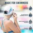 thumbnail image 6 of H2O Audio Interval Surge S+ Swimming Earbuds for Appel Watch - Waterproof IPX8 – Bluetooth Headphones for Underwater Sports - Bass-Amplified - 6-Hour Playtime – Black, 6 of 8