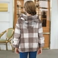 thumbnail image 7 of Hoodies for Girls Youth Long Sleeve Oversized Hooded Sweatshirts Cute Trendy Plain Preppy Pullover Tops Fall Clothes,6-12 Months 12-24 Months 2t 3t 4t 5t 6t 7t 8t 9t Children Khaki 7-8 Years, 7 of 7