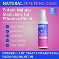 thumbnail image 6 of Dermveda BV Relief Feminine Spray Natural Boric Acid Solution for Yeast Infection, Odor, and Itch, 4 Fl. Oz., 6 of 7