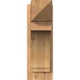 thumbnail image 2 of Ekena Millwork 7 1/2"W x 18"D x 22"H Imperial Smooth Arts and Crafts Outlooker, Western Red Cedar, 2 of 4