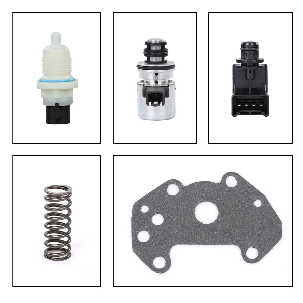 PIT66 A518 46RE 48RE Transmission Filter Kit w/Solenoid Sensor Fit For Dodge Ram 2000+