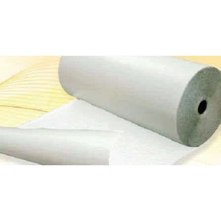 Supershield Reflective White Foam Core Pipe Duct Wrap Insulation 6" x 25' Roll