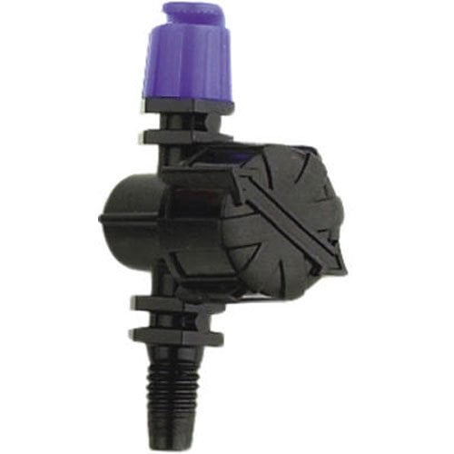 Raindrip Half Circle Adjustable Micro Sprinkler Emitter - Adjustable Flow - 10 Count