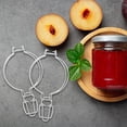 thumbnail image 4 of GAXIRE 5Pcs Jar Wire Clamps Stainless Steel Fastenings For Easy Fastening In Coffee Shop, 4 of 8