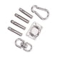 thumbnail image 3 of Ganchos para hamaca kit para colgar hamacas RotateHamaca de 551 libras de capacidad colgador de hamaca resistente colgador de gancho de suspensión juego de accesorios para ANGGREK Otros, 3 of 8