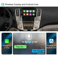 thumbnail image 4 of 9" Android 13 Car Stereo Radio for Lexus RX 330 350 MK2 2004-2009 Wireless CarPlay GPS Navi WiFi Bluetooth DSP RDS SWC 2+32GB, 4 of 11
