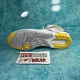 thumbnail image 5 of New Balance 650 White Yellow Men’s Leather High Top Retro Shoes Size 9, 5 of 5