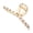 Cream, variant on QinGoo Large Cross Metal Hair Claw Clip for Women Non-Slip Thick Long Hair Accessor, 1 Count, 4.5 Inch, Coffee
