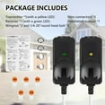 thumbnail image 4 of TAPDRA Liftmaster Garage Door Safety Sensor Kit 41A5034 for Chamberlain Craftsman Sears Post 1997 Reliable, 4 of 10