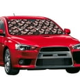 thumbnail image 2 of Kdxio Butterfly Print Front Windshield Sun Shade,Folding Auto Sunshade for Car Truck SUV-Small, 2 of 7