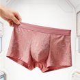 thumbnail image 3 of PBFRDSJ Man's Lace Boxer Briefs Mid Rise Soft Bulge Pouch Trunks Breathable Lightweight Seamless Underpants, 3 of 5