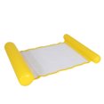 thumbnail image 1 of Hamaca Inflable Flotante WDOplteas Piscina Salón Cama Silla Amarillo, 1 of 9