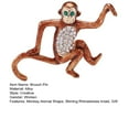 thumbnail image 7 of Xinyolin Cute Monkey Animal Shape Brooch Shining Rhinestones Inlaid Suit Lapel Pin Temperament Scarf Buckle Badge Dress Coat Accessories, 7 of 7
