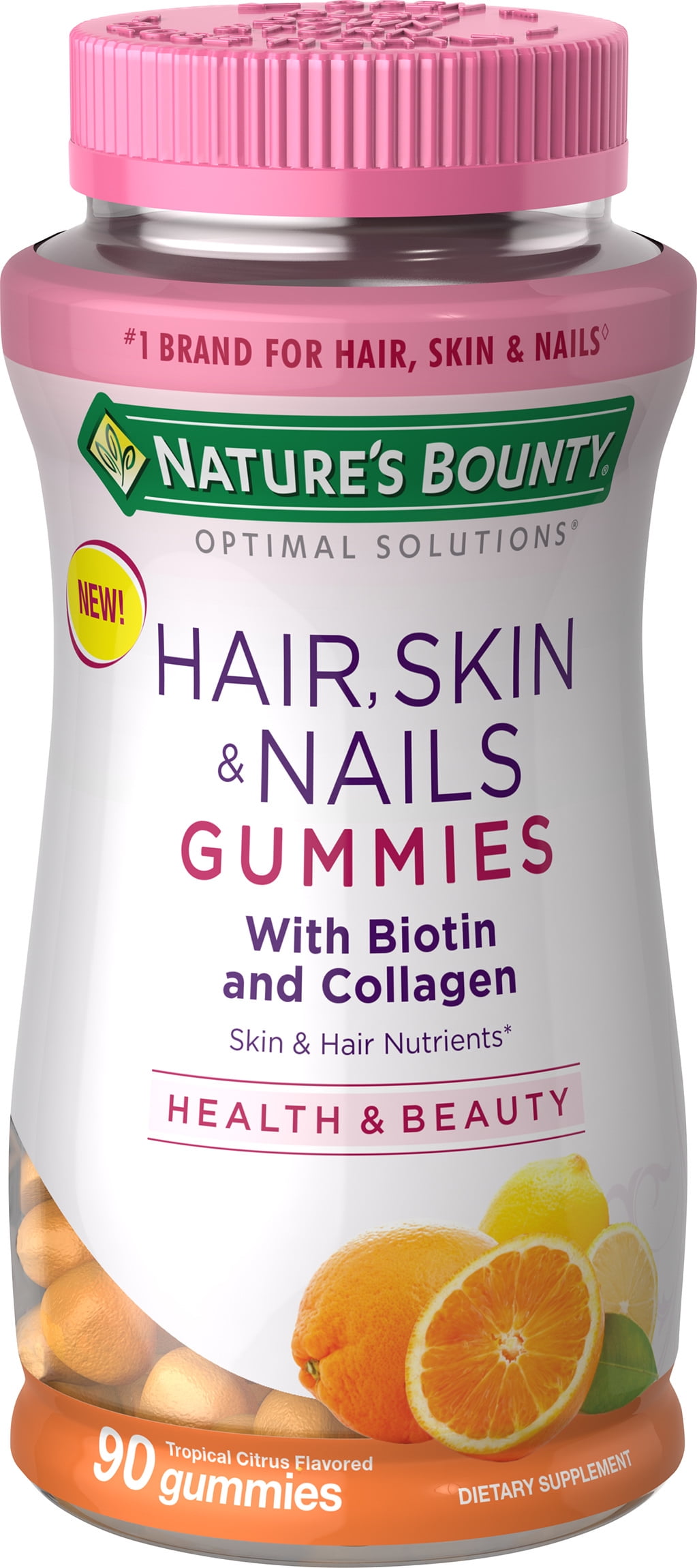 Nature S Bounty Optimal Solutions Hair Skin Nails Gummies