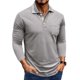 thumbnail image 1 of pstuiky camisas de manga larga para hombre, Cárdigan informal de manga larga con botones y bolsillo para hombre camisetas de hombre xxxl, 1 of 7