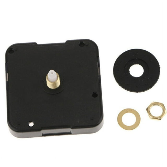 Lefu DIY Quartz Clock Movement Mechanism Sweep Silent Wall Clock Repair Kits Replace 0.67in Shaft (0.33in Thread)