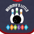 thumbnail image 4 of Inktastic Bowling Mommys Little Bowler Boys or Girls Baby Bib, 4 of 4