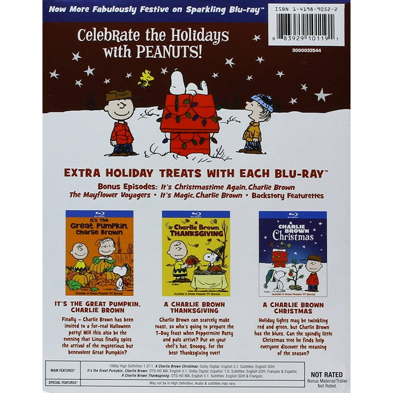 Peanuts Holiday Collection [Blu-ray] - Walmart.com