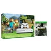 Xbox one S Console Bundle 2 items: Xbox One S 500GB Console-Minecraft bundle,Call of Duty:Infinite Warfare Game Disc