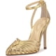 thumbnail image 1 of Zapato de tacón Jessica Simpson Paveri dorado talla 7, 1 of 7