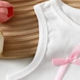 thumbnail image 5 of Cethrio Girls Casual Outfit Sets, Fashion 2 Piece Short Sleeve T-shirts and Shorts Sets Pink Size 7-8T, 5 of 7