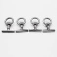thumbnail image 3 of For Multivan T5 T6 Car Nut Locking Rail Load Fixing 7H5883189E Silver Fixing Eye Bolt Lashing Eye, 3 of 5
