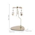 thumbnail image 2 of TABLETREANDS Giratorio De Acero Inoxidable Color Dorado Con Para De, 2 of 8