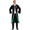 thumbnail image 1 of Deluxe Harry Potter Adult Plus Size Slytherin Robe, 1 of 8