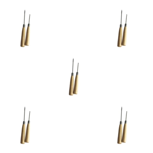 tamizeot 2pieces Classic Awl Sewing Tool For Precise Punching In Style Durable Handmade 5Set