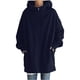 thumbnail image 4 of Chaqueta de invierno, chaqueta de abrigo para mujer, suéter de alta elasticidad, cárdigan, cárdigan festivo, chaqueta con capucha, 4 of 5