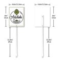 thumbnail image 2 of Eveokoki Vegetable Signs For Garden With Stake Artichoke Yard Sign Vegetable Garden Label Stakes Plant Markers For Outdoor Plants Waterproof 6x4.6inch Nursery Garden Fruit Outdoor Sign, 2 of 6