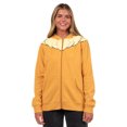 thumbnail image 2 of Pokemon Hoodie Women's Costume Character Zip-Up Hooded Costume Sweatshirt - Pikachu or Eevee, 2 of 5