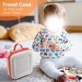 thumbnail image 3 of Coque Rigide Eva pour Yoto Mini 2024 Nouvelle Édition Sac Organisateur Portable pour Lecteurs de Musique pour Enfants avec Sangle Réglable Étui pour Haut-Parleur Orange Mingyqi, 3 of 9