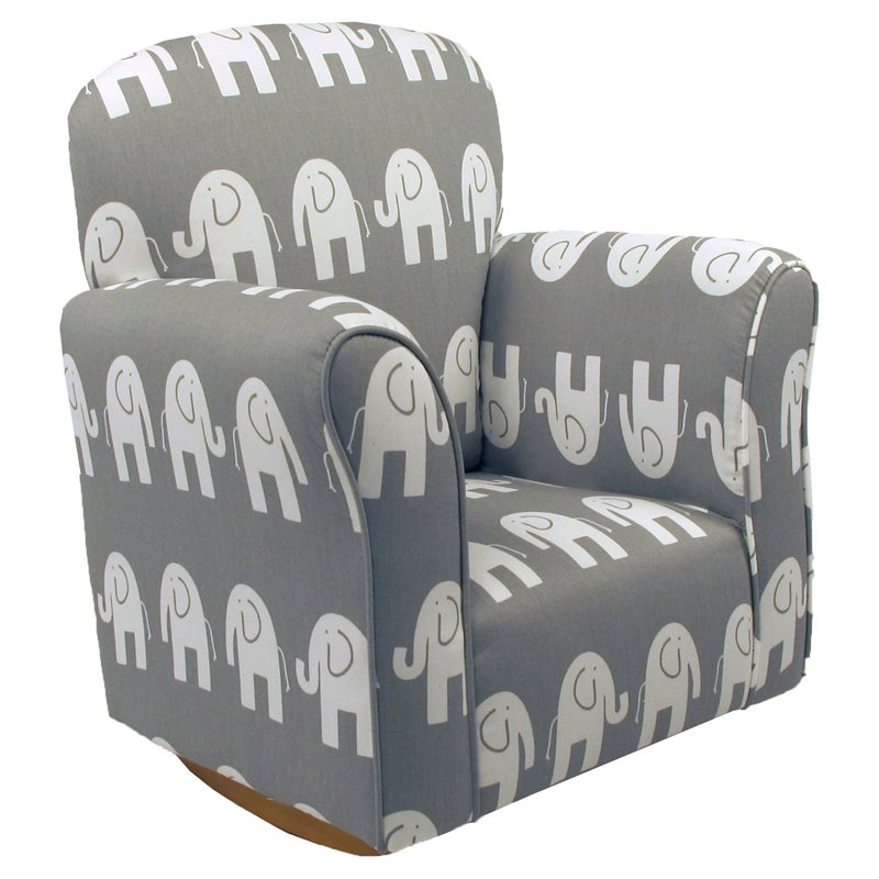 Brighton Home Toddler Rocker in Elephant