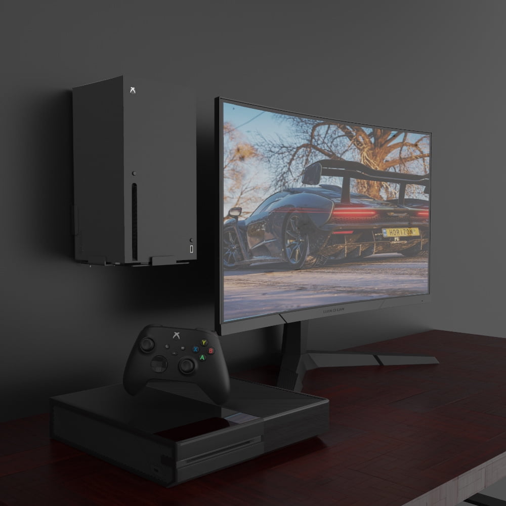 Wall Mount for Xbox Series X –Mounts Xbox Series X on a Wall by Your TV,Wall Shelf Bracket Kit for XSX System