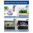 thumbnail image 2 of Aquarium Vacuum Cleaner Fast Fish Tank Siphon Cleaning Seaweed, 2 of 5