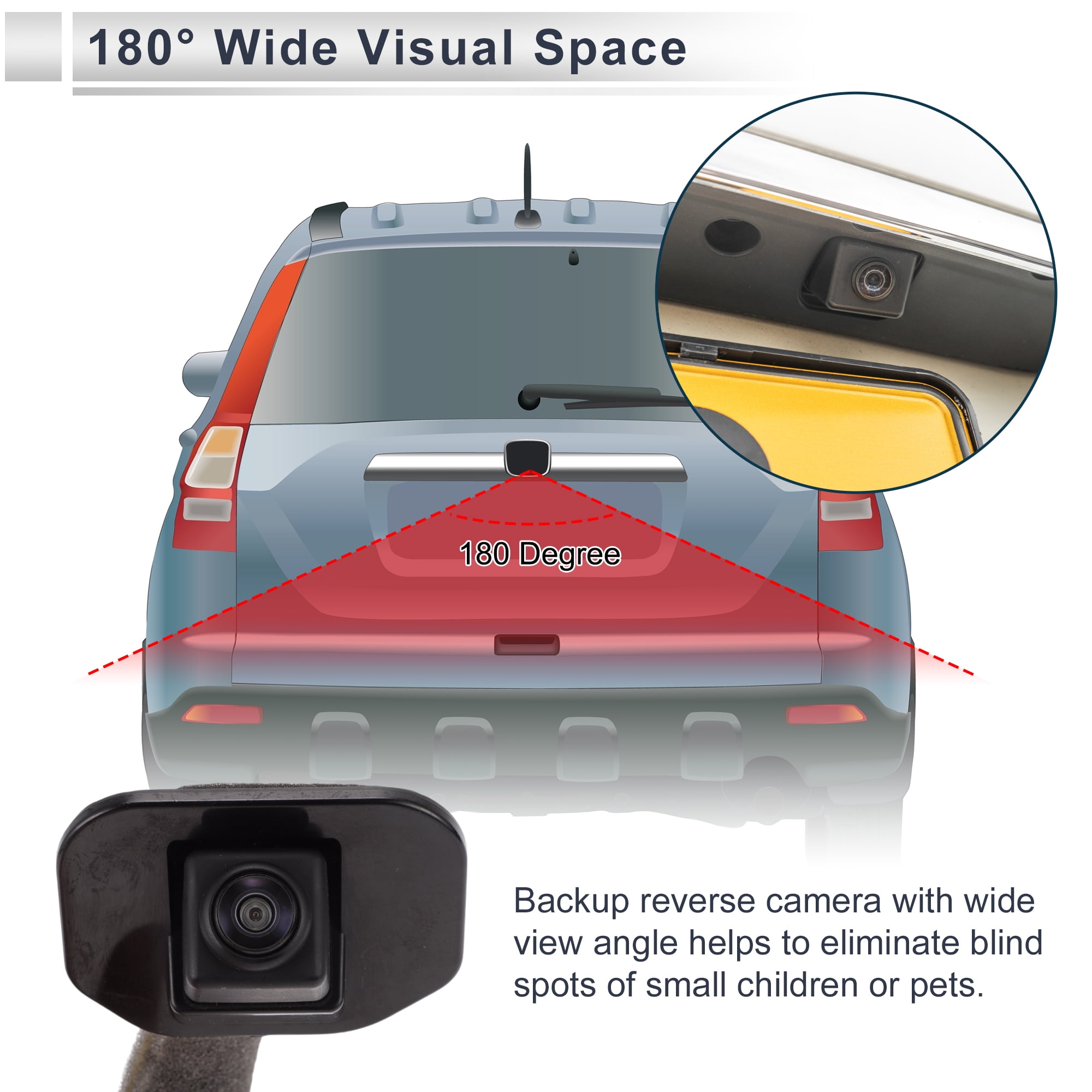 Unique Bargains Rear Camera for Nissan Sentra 2020-2022 Park Assist Rear Camera