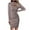 Beige, variant on cfhntfmh Bodycon Dresses for Women Fall Comfy Long Sleeve Knit Sweater Dress Cutout Cocktail Party Slim Mini Dress