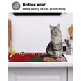 thumbnail image 6 of Large Induction Cooktop Protector Mat Merry Christmas Stove Top Covers for Electric Stove, Red Green Xmas Tree Stars Red Modern Art Decorative Stove Burner Cover Mats, Glass Top Stove Cover, 6 of 7