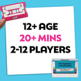 thumbnail image 4 of Lyrical Rewind – Music Party Card Game, Reverse Song Lyrics, Game Night & Birthday Party, 120 Cards, 2+ Players Ages 12+ by Lucky Egg, 4 of 7