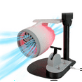 thumbnail image 2 of Desktop Jet Fan Turbofan USB Fan Turbofan Engine Shape 3D Printing Turbofan Engine Model Toy, 2 of 6