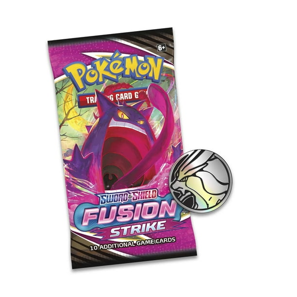 Pokémon TCG: Sword & Shield-Fusion Strike 3 Booster Packs, Coin & Eevee  Promo Card