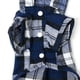thumbnail image 2 of Camiseta con estampado de cuadros para perro, chaqueta con solapa, ropa, tops, 2 of 6