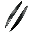 thumbnail image 6 of SPRING 2pcs Car Headlight Eye Lid Covers Black Plastic Eyebrows For BMW- 1 Series E87/E88/E81/E82 Eyelids Brows 2008-2013 Car Accessory, 6 of 9